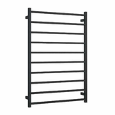 Thermorail Straight/Square 800x1160x120mm 217Watts 10 Bars - Matt Black